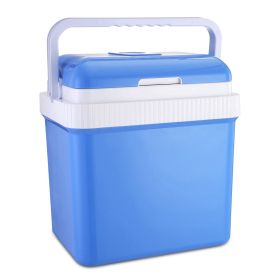 24L Portable Car Cooler 12V Car Refrigerator Travel Cooling Warmer Fridge Box Home Use