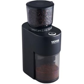 VEVOR Coffee Grinder with 38 Precise Conical Burr Coffee Grinder 5.3-Ounce 20 Cups Coffee Bean Grinder Perfect for Drip, Espresso