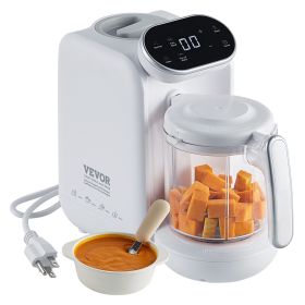 VEVOR Baby Food Maker, 430W Baby Food Processor with 750 ml Tritan Bowl, SUS304 Stainless Steel