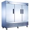 Dukers Commercial Triple Door Bottom Mounted Upright Reach-in Refrigerator in Stainless Steel 17.79cu.ft.