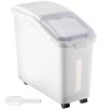 VEVOR Ingredient Storage Bin, 11.4 Gallon Capacity Shelf Ingredient Bin