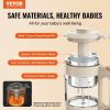 VEVOR Baby Food Maker, 500W Baby Food Processor with 300 ml Glass Bowl