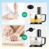 Multifunctional 600W 10Cup Classic Compact Food Processor Chef Machine Mixer Blender