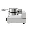 VEVOR Commercial Round Waffle Maker Nonstick 1100W Stainless Steel 110V Temperature and Time Control