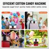 VEVOR Electric Cotton Candy Machine, 1000W Candy Floss Maker, Commercial Cotton Candy Machine with Stainless Steel Bowl, Sugar Scoop, and Drawer