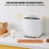 VEVOR Bread Maker, 19-in-1 2LB Dough Machine, Nonstick Ceramic Pan Automatic Breadmaker with Gluten Free Setting, Whole Wheat Bread Making, Digital