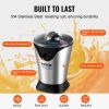 VEVOR Electric Citrus Juicer, Orange Juice Squeezer With One Juicing Cone, 100W Stainless Steel Filter Orange Juice Maker, Easy To Clean For Oranges