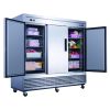 Dukers Commercial Triple Door Bottom Mounted Upright Reach-in Refrigerator in Stainless Steel 17.79cu.ft.