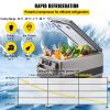 VEVOR 12 Volt Refrigerator 45L(48qt) Fast Cooling Portable Freezer with App Control(-4¬∞F~68¬∞F) Car Fridge with 12/24v DC & 110-240v AC for Travel