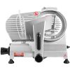 VEVOR Commercial Meat Slicer, 200W Electric Deli Food Slicer, 350-400RPM Meat Slicer with 8" Carbon Steel Blade