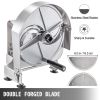 VEVOR Commercial Vegetable Slicer, 0.2-12mm Adjustable Thickness Manual Vegetable Slicer, Stainless Steel Multifunctional Commercial Manual Slicer