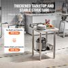 24" X 24" Commercial Stainless Steel Work Table Bench Prep Kitchen Restaurant