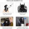 6 Packs Reusable K Cups For Keurig; Reusable K CUP Coffee Filter Refillable Single K CUP For Keurig 2.0 1.0 BPA 20.8in/1.5in 0.18lb