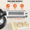 VEVOR Pasta Attachment for KitchenAid Stand Mixer, Stainless Steel Pasta Sheet Roller Attachment