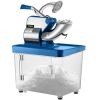 VEVOR 110V Commercial Ice Crusher 440LBS/H, ETL Approved 300W Electric Snow Cone Machine with Dual Blades