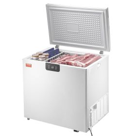 VEVOR Chest Freezer, 5.4 Cu.ft / 153 L Compact Deep Freezer (Default: Default)