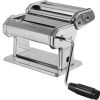 VEVOR Pasta Maker Machine, 9 Adjustable Thickness Settings Noodles Maker, Stainless Steel Noodle Rollers and Cutter, Manual Hand Press