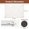 Stone Dish Drying Mats Home Dish Quick Drying Stone Pad Diatomaceous Earth Draining Mat with Anti-Slip Stainless Steel Feet